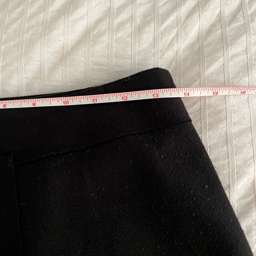 Zara Black High Rise Buckle Wrap Skirt - Picture 9 of 10